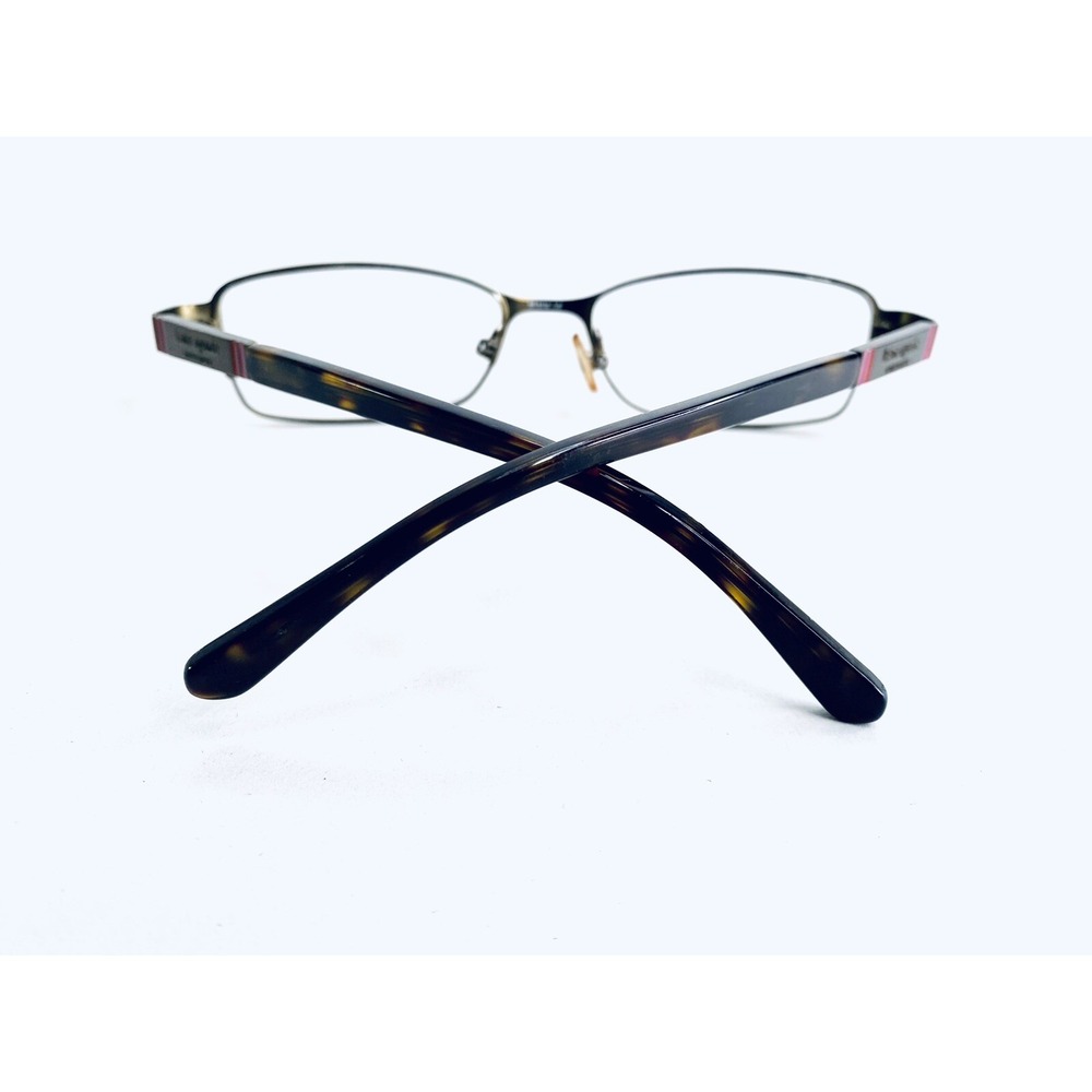 Kate Spade NY Brown Tortoise Metal Cat Eye Eyeglasses Averil 0RX3 51 16 135 - Picture 6 of 11